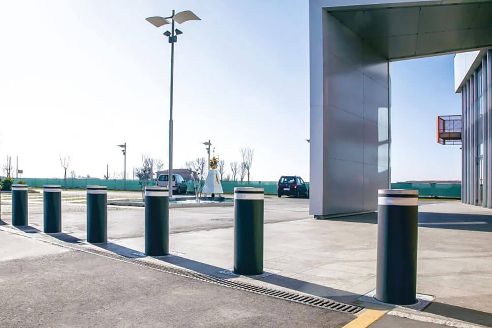 Противотаранный столб - модель 4